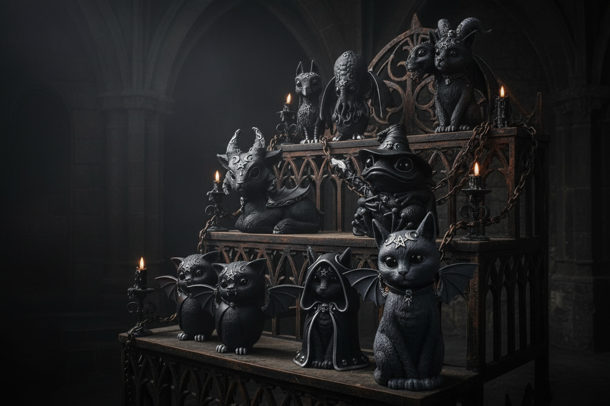 Gothic Occult Figurines Collection