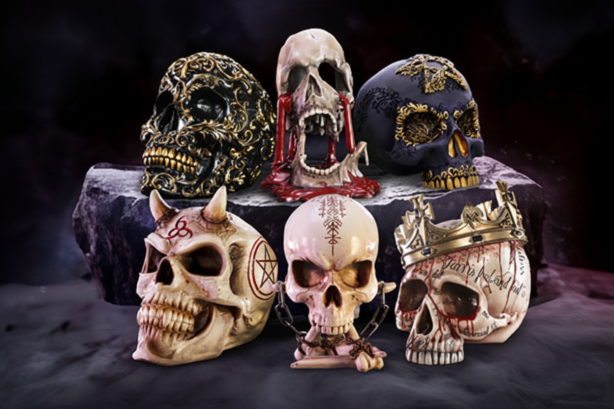 Skull Figures Collection Image