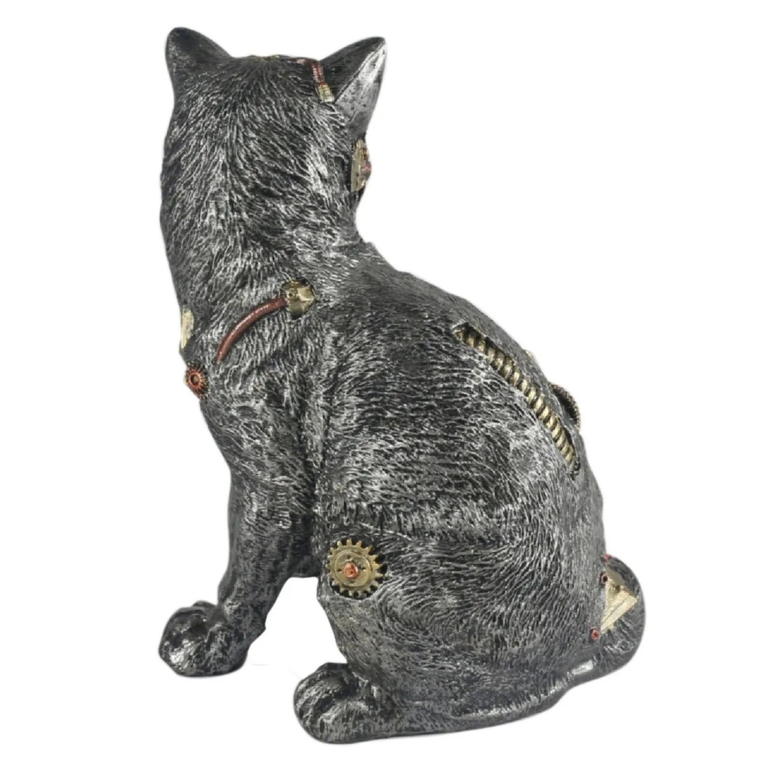 Steampunk Standing Cat 20cm