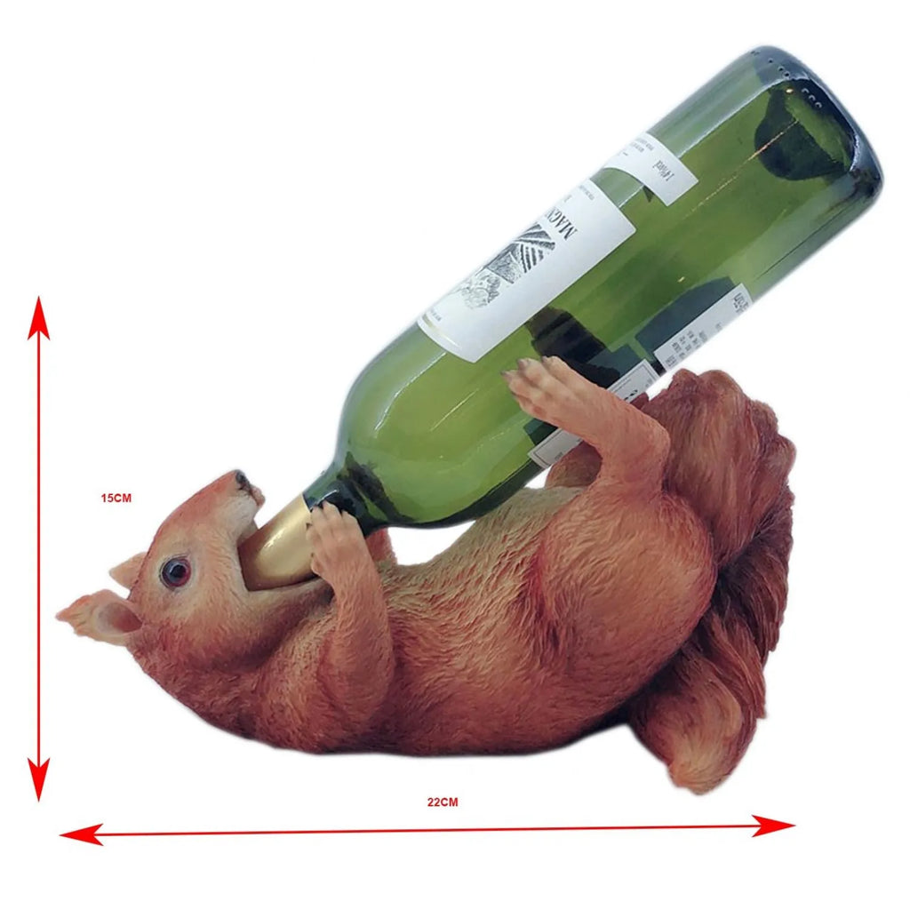 Squirrel Wine Holder - 22cm