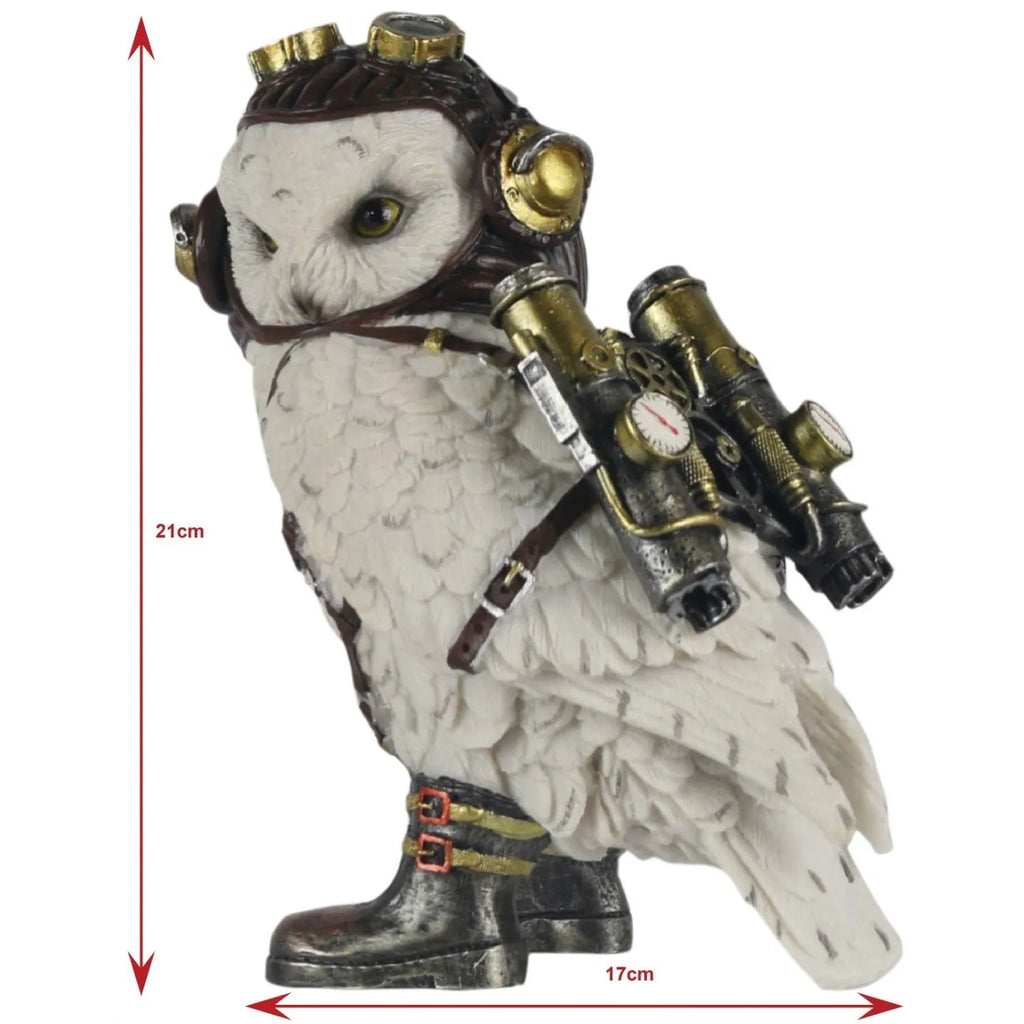 Steampunk Owl Rocket Pack 21cm
