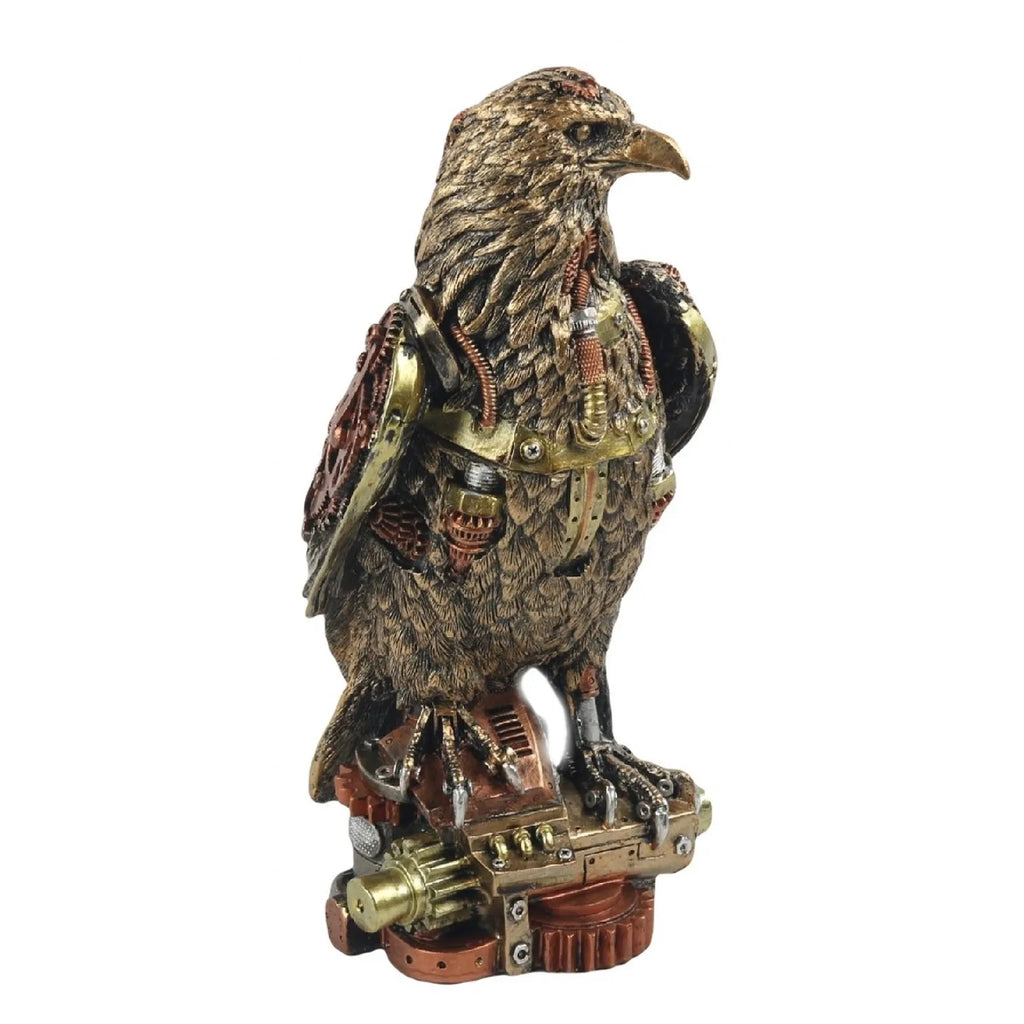 Steampunk Eagle Statue 24cm