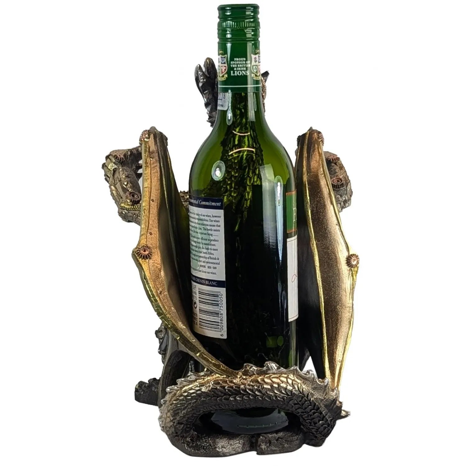 Steampunk Dragon Wine Holder - 29.5cm