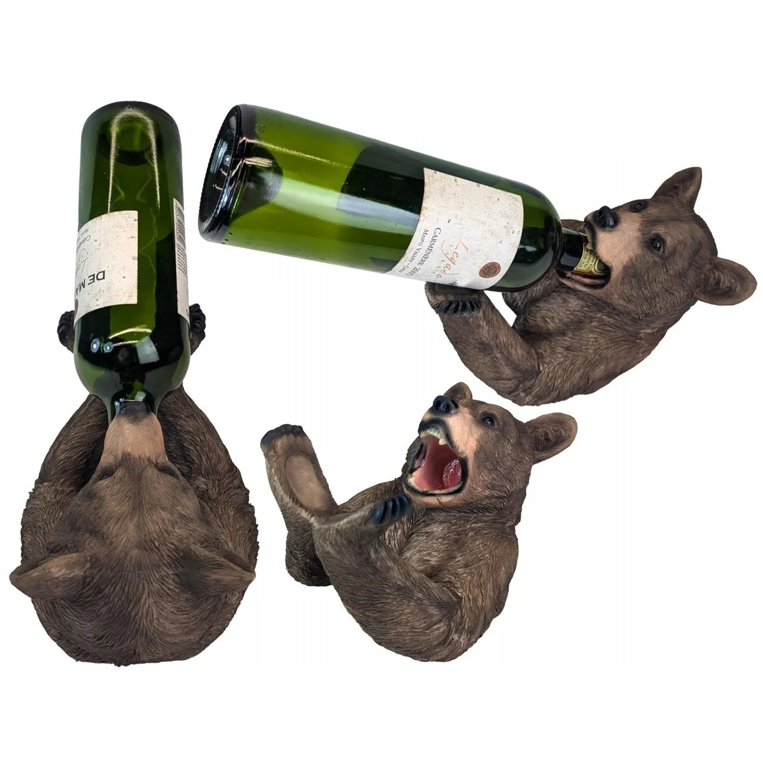 Brown Bear Bottle Holder - 23.5cm