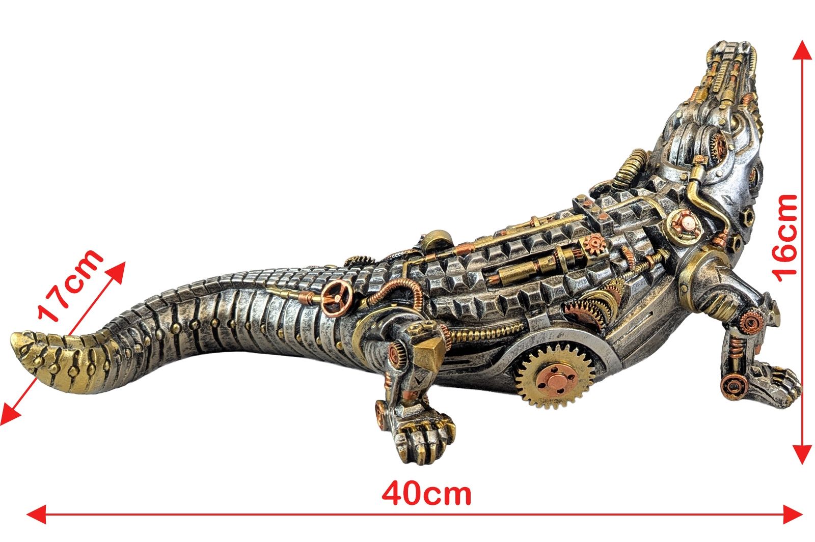 Steampunk Crocodile 40cm
