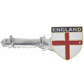 Key holder with English flag design on a white background