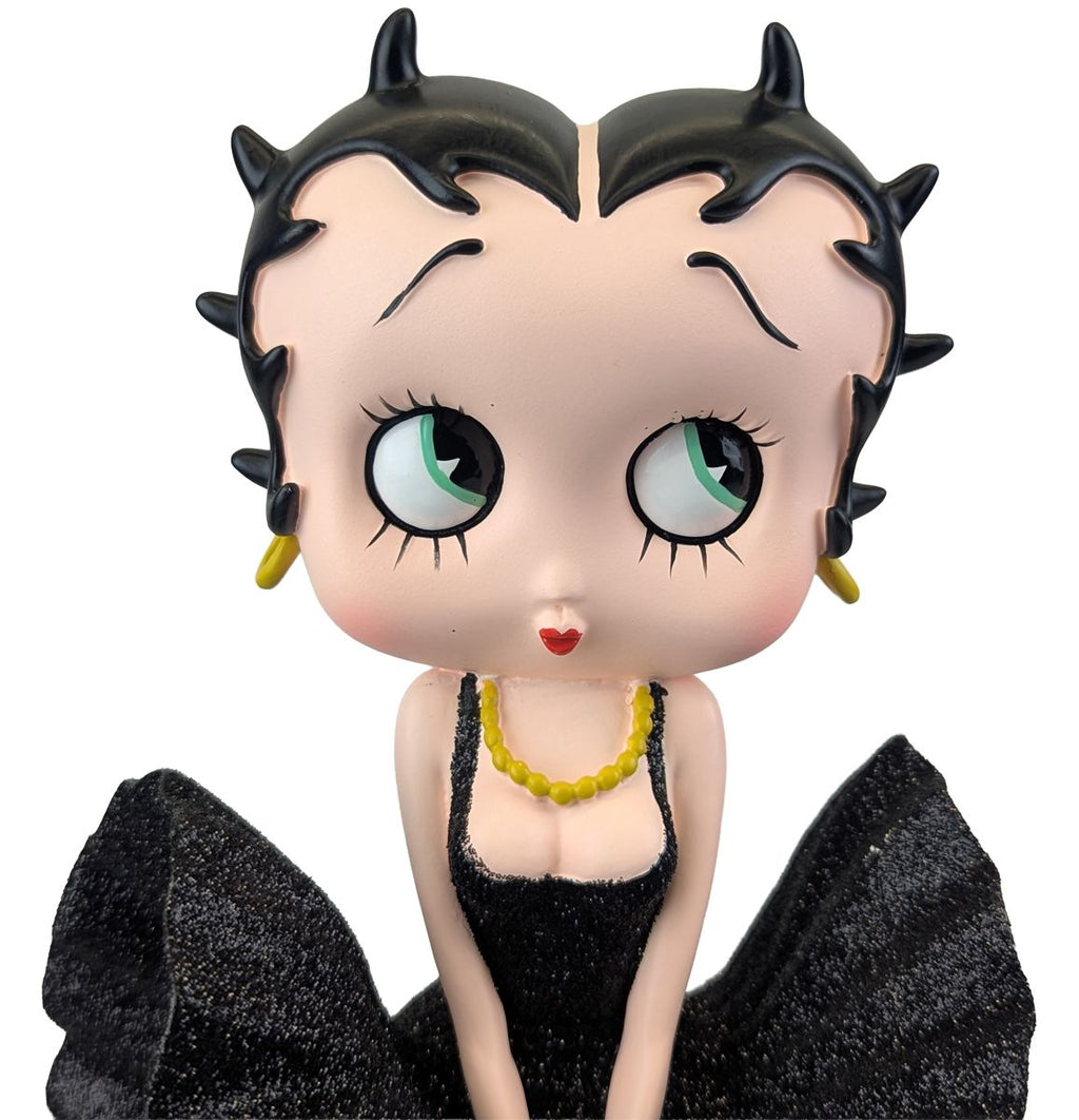 Betty Boop Cool Breeze (Black Glitter) 32cm