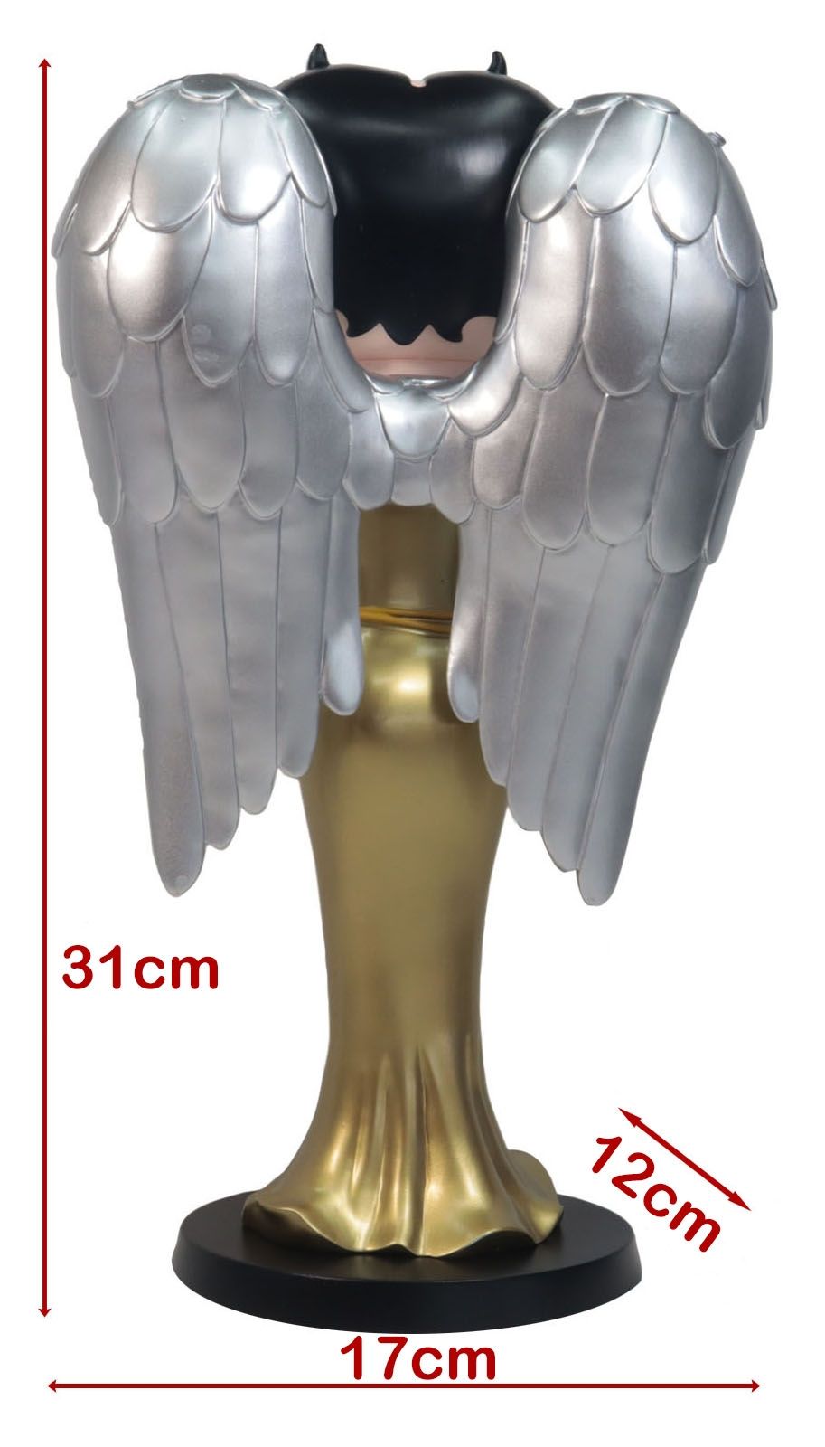 Betty Angel Silver Wings and Gold Dress 31cm