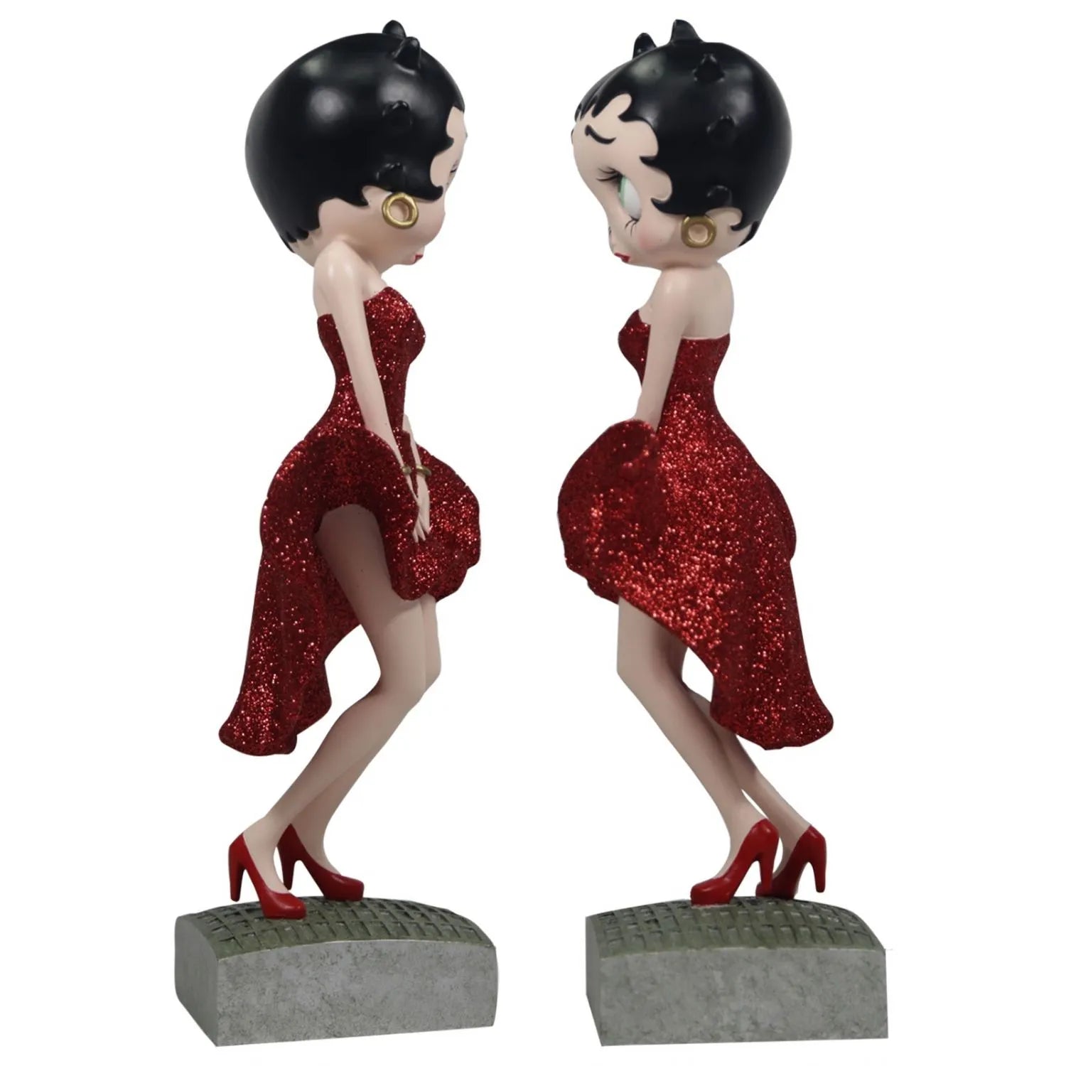 Dress Red Glitter Mystic Cave 