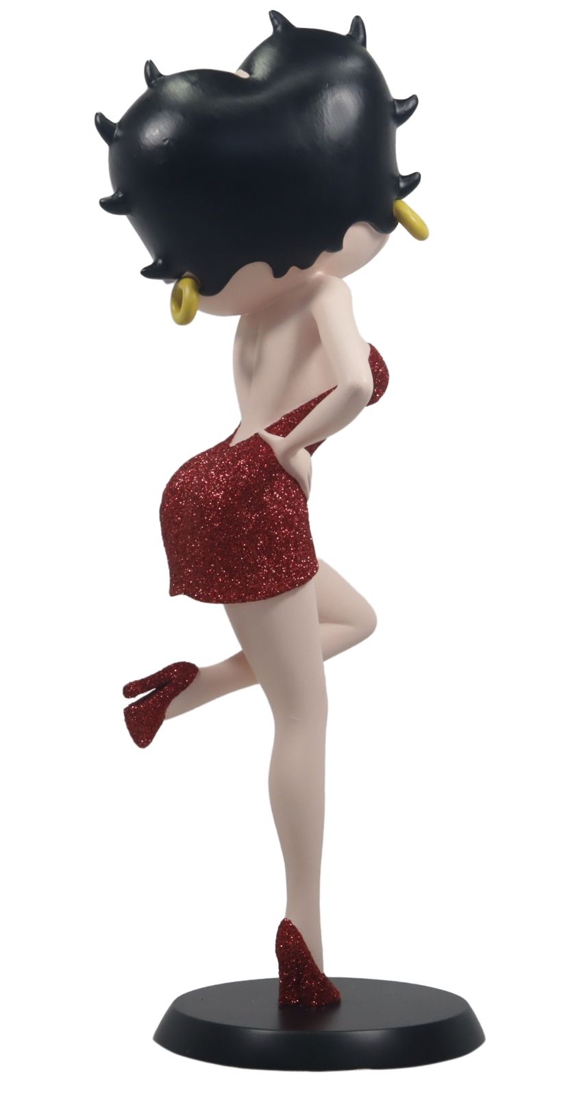 Betty Boop Blowing Kiss - Red Glitter Dress