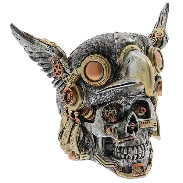 Steampunk Skull With Eagle Hat