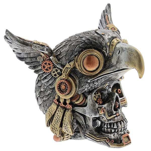 Steampunk Skull With Eagle Hat