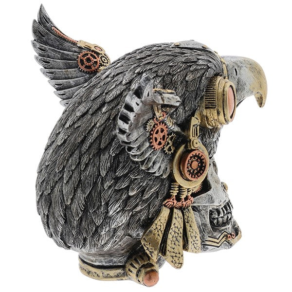 Steampunk Skull With Eagle Hat