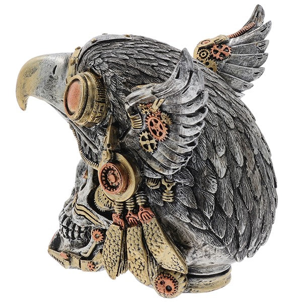 Steampunk Skull With Eagle Hat
