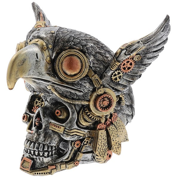 Steampunk Skull With Eagle Hat