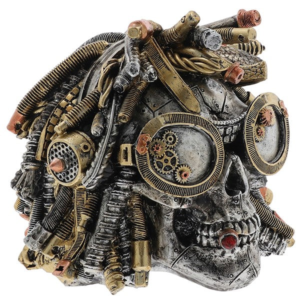 Steampunk Rasta Skull