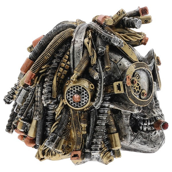 Steampunk Rasta Skull
