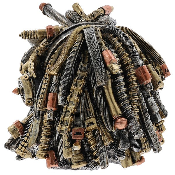 Steampunk Rasta Skull