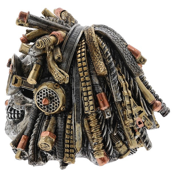 Steampunk Rasta Skull