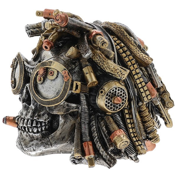 Steampunk Rasta Skull