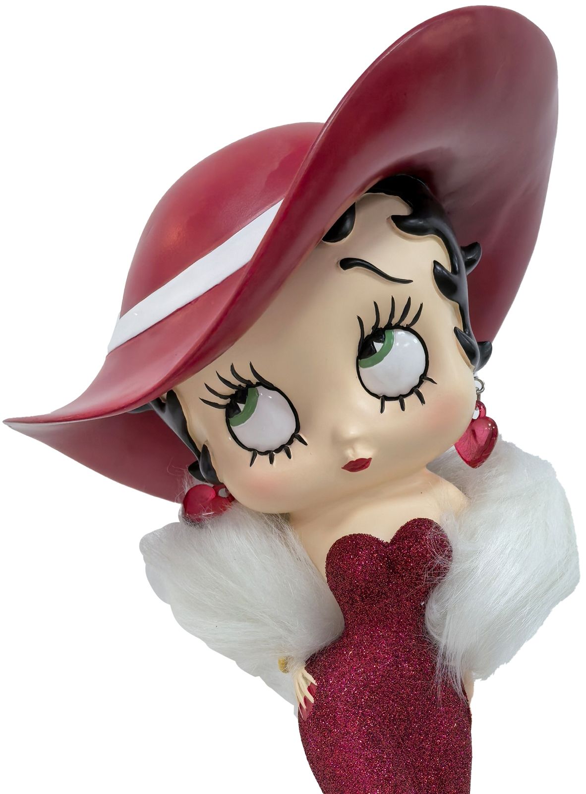 Betty Boop Madame (Red Glitter)