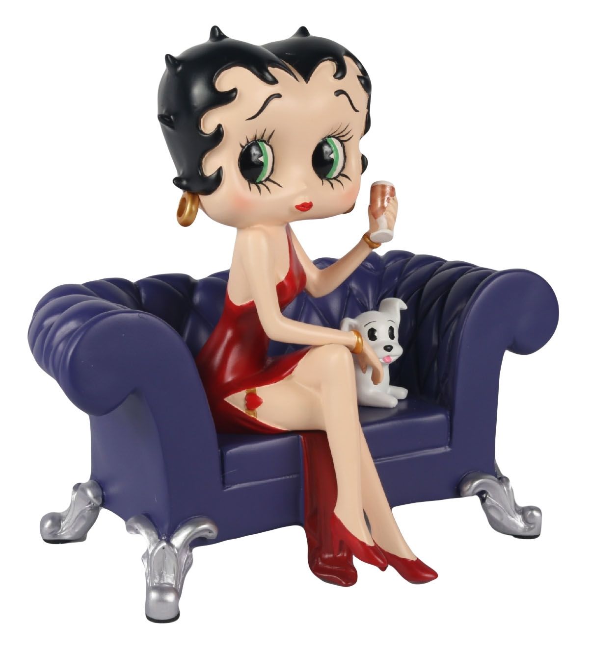 Betty Boop Figurine On Settee