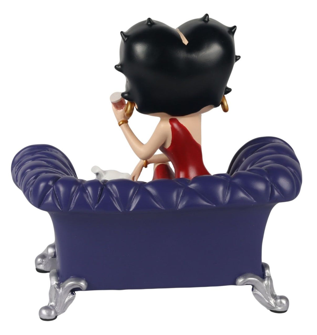 Betty Boop Figurine On Settee