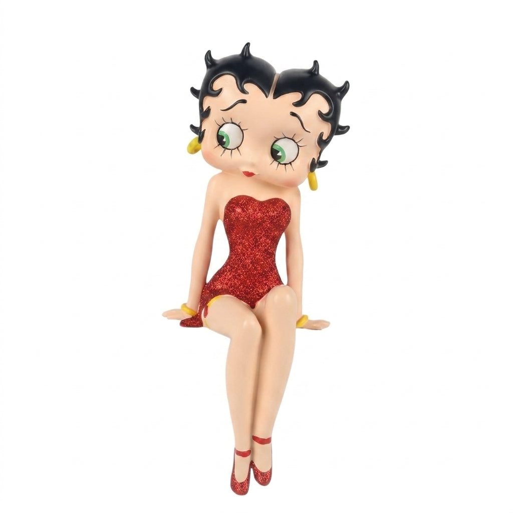 Betty Boop Shelf Sitter Red Dress 25cm