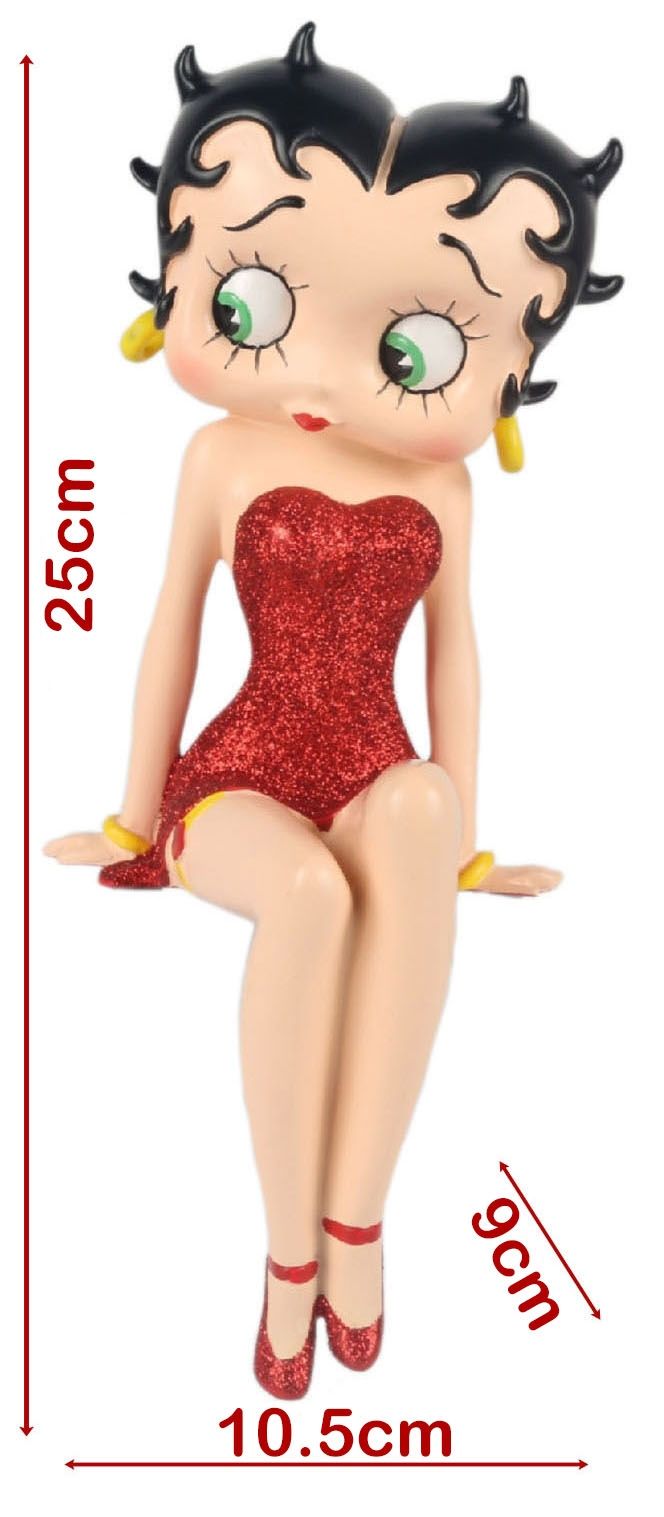 Betty Boop Shelf Sitter Red Dress 25cm