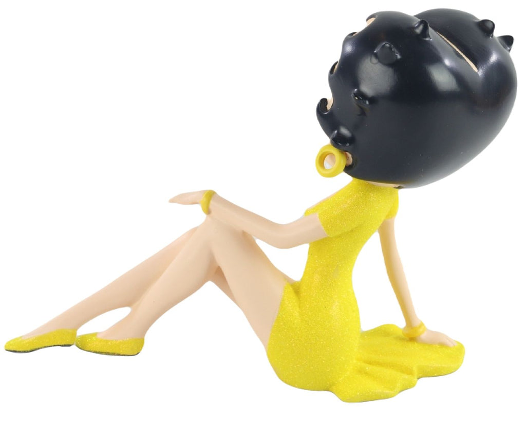 Betty Boop Demure (Yellow Glitter Dress) 21.5cm