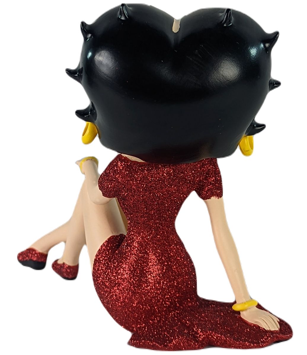 Betty Boop Demure (Red Glitter Dress) 21.5cm