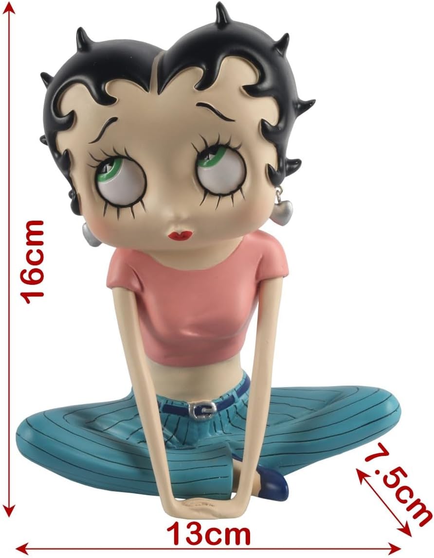 Betty Boop Sitting - Cross Leg 16cm