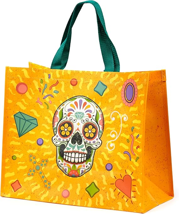 Puckator Day of the Dead Reusable Shopping Bag