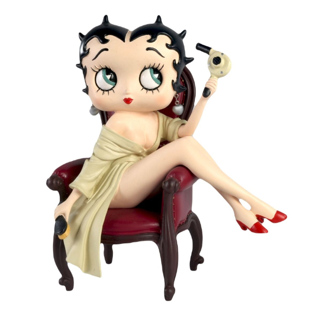 Betty Boop Figurine Grooming