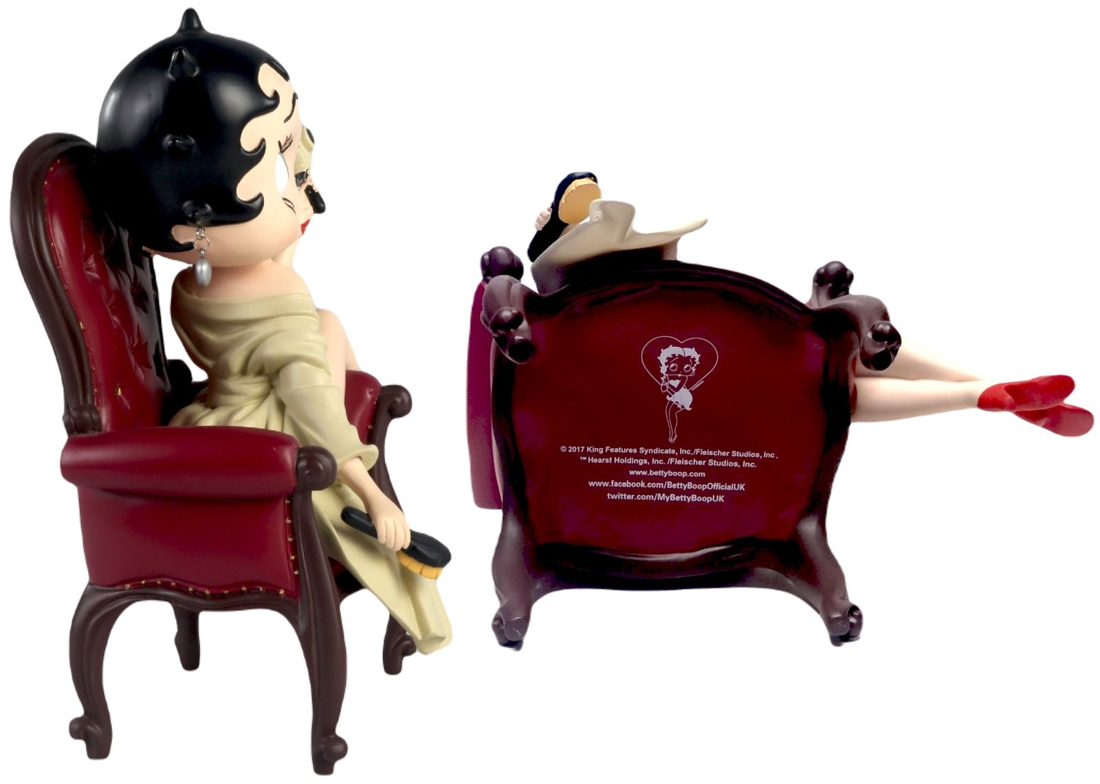 Betty Boop Figurine Grooming