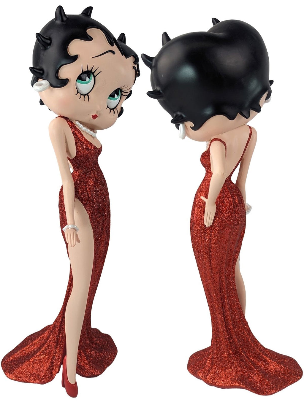 Betty Boop Evening Dress Red Glitter 36.5cm