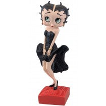 Betty Boop Posing 'Black Glitter Dress'