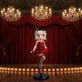 Betty Boop can can dancer figurine-Mystic-cave