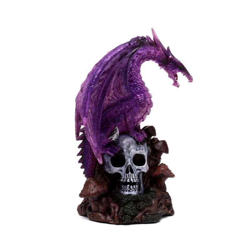 Enchanted Nightmare Amethyst Spirit of the Forest Skull Dragon