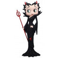 Betty Boop Devil Black Glitter Dress Figurine 30.5cm