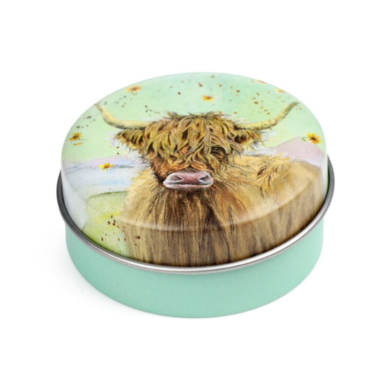 Jan Pashley Highland Coo Lip Balm in a Tin