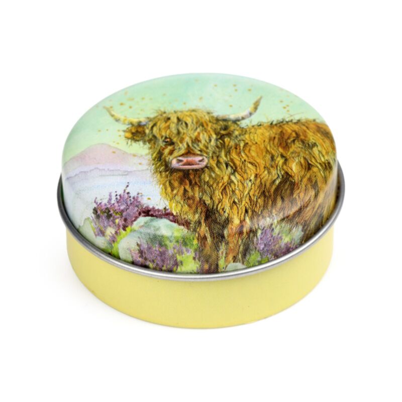 Jan Pashley Highland Coo Lip Balm in a Tin
