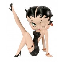 Betty Boop Leg Up (Black Glitter) 17cm