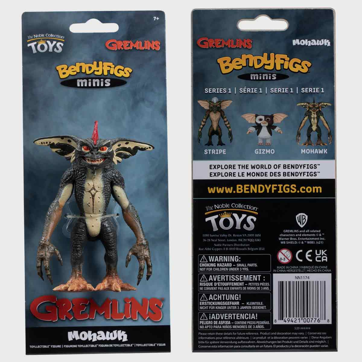 Mohawk Mini Bendyfig – Gremlins (1984)