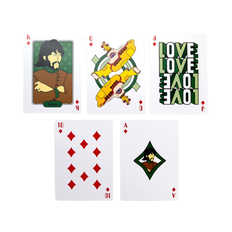 The Beatles Yellow Submarine Standard Playing Card Deck
