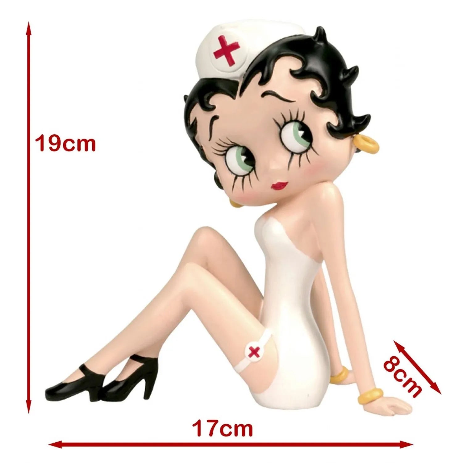 Betty Boop Sitting Nurse Figurine 19cm