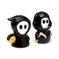 Skull Boy & Ghost Boy Ceramic Salt & Pepper Set-Mystc-Cave