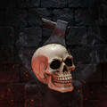 Skull with Axe -Mystic-cave