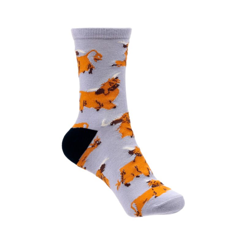 Hairy Coos Highland Coo Socks in a Tube