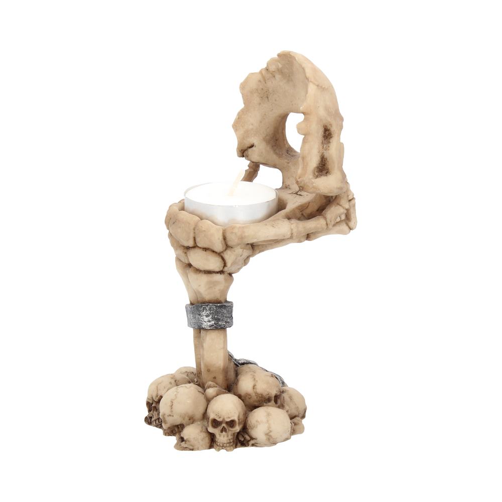 Decorative piece with a skull design on a white background-Mystic-Cave